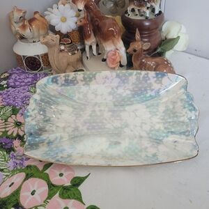 Royal Winton Grimwades Brocade Iridescent Biscuit Tray Vintage England